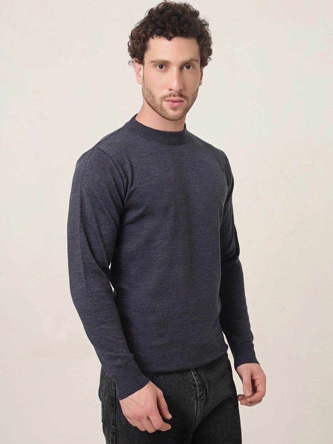 WONBLUD Men Woollen Pullover thumbnail 3