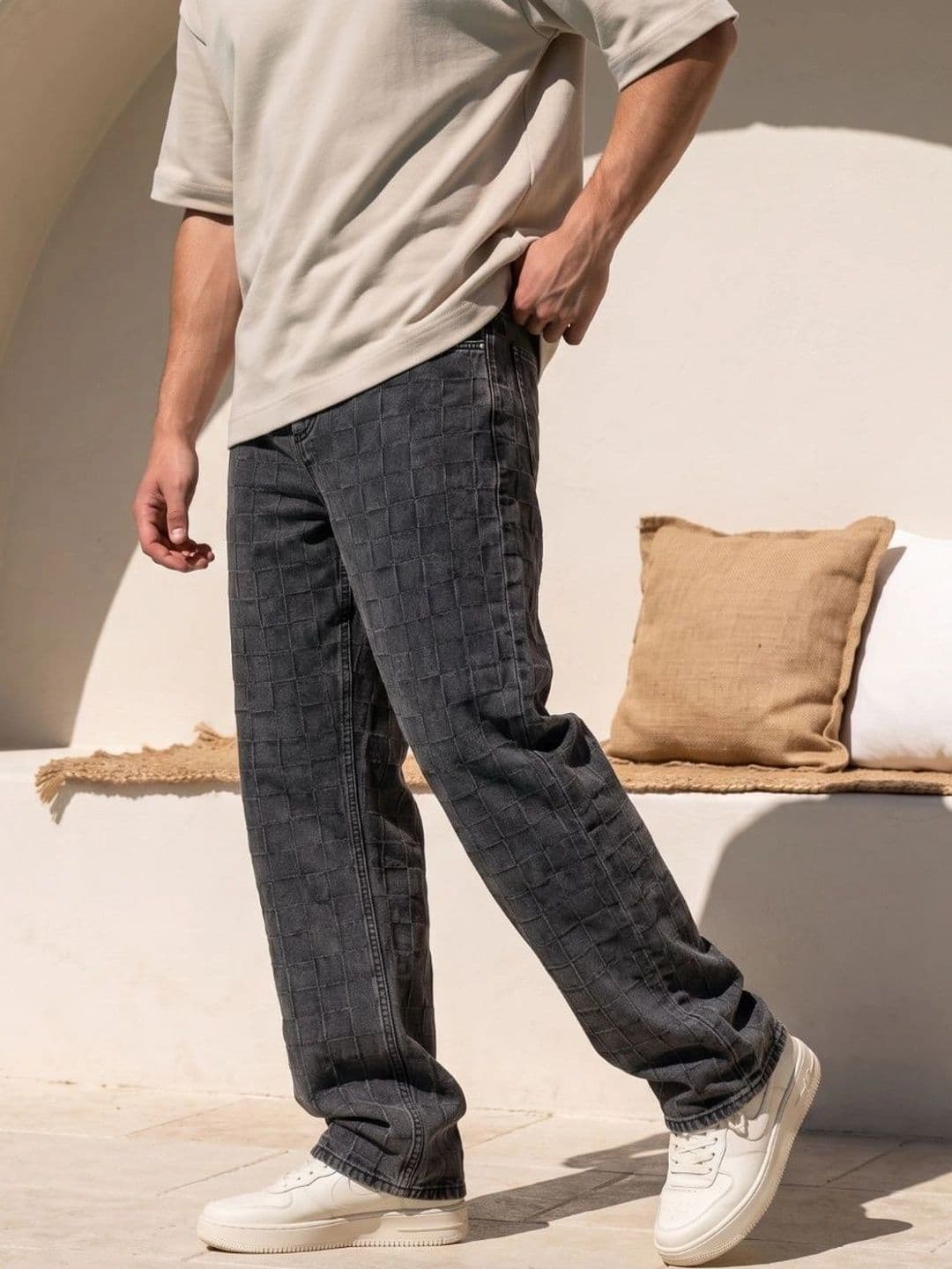 stylefabs Men Jean Regular Fit Mid-Rise Jeans thumbnail 5