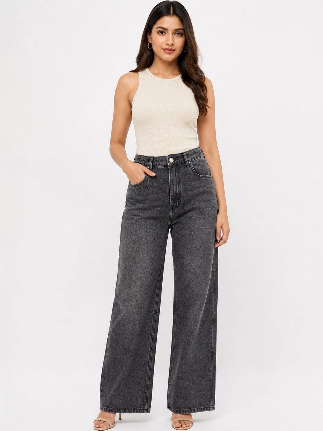 NATICA Women Regular Fit High-Rise Stretchable Jeans - view 1