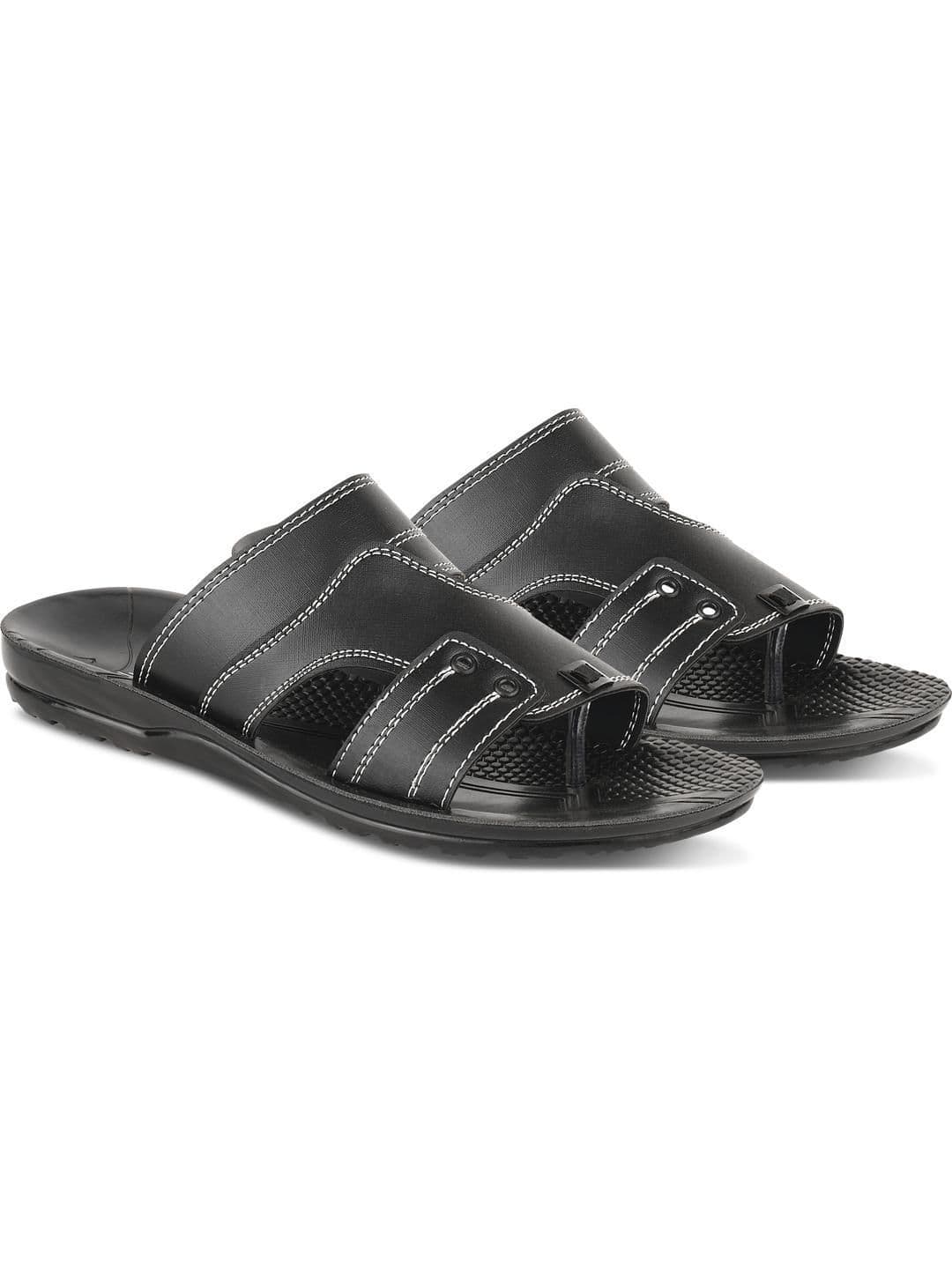 Trump Men Black Flip Flops thumbnail 6