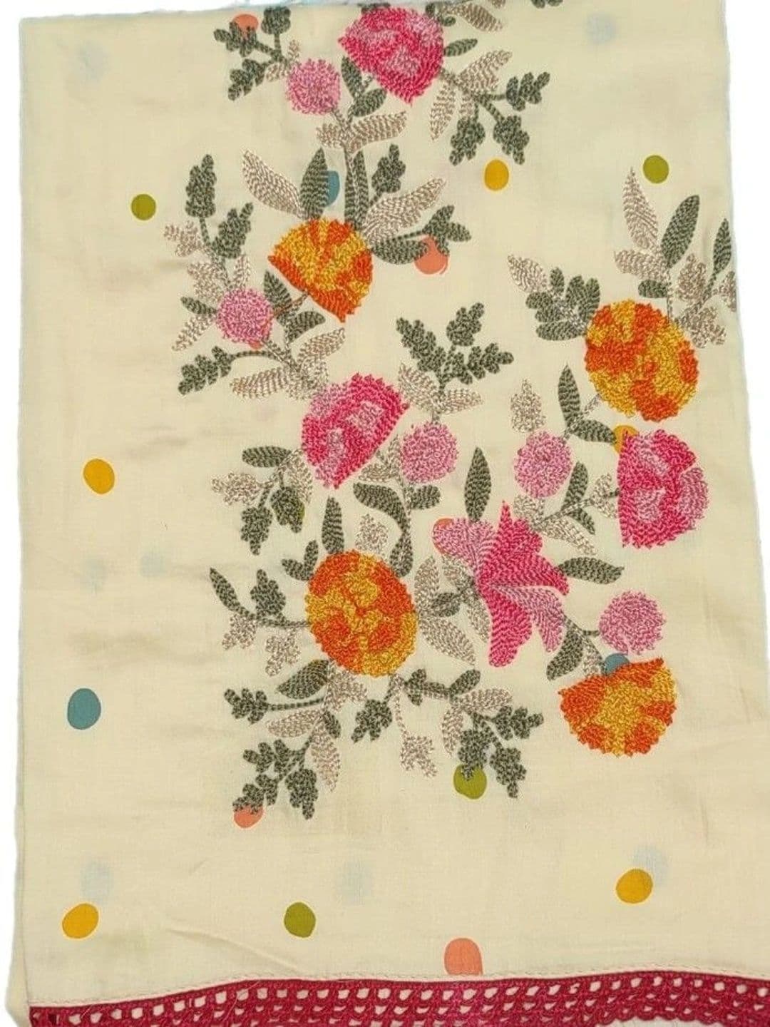FAB JUNCTION Printed Pure Cotton Unstitched Dress Material thumbnail 3
