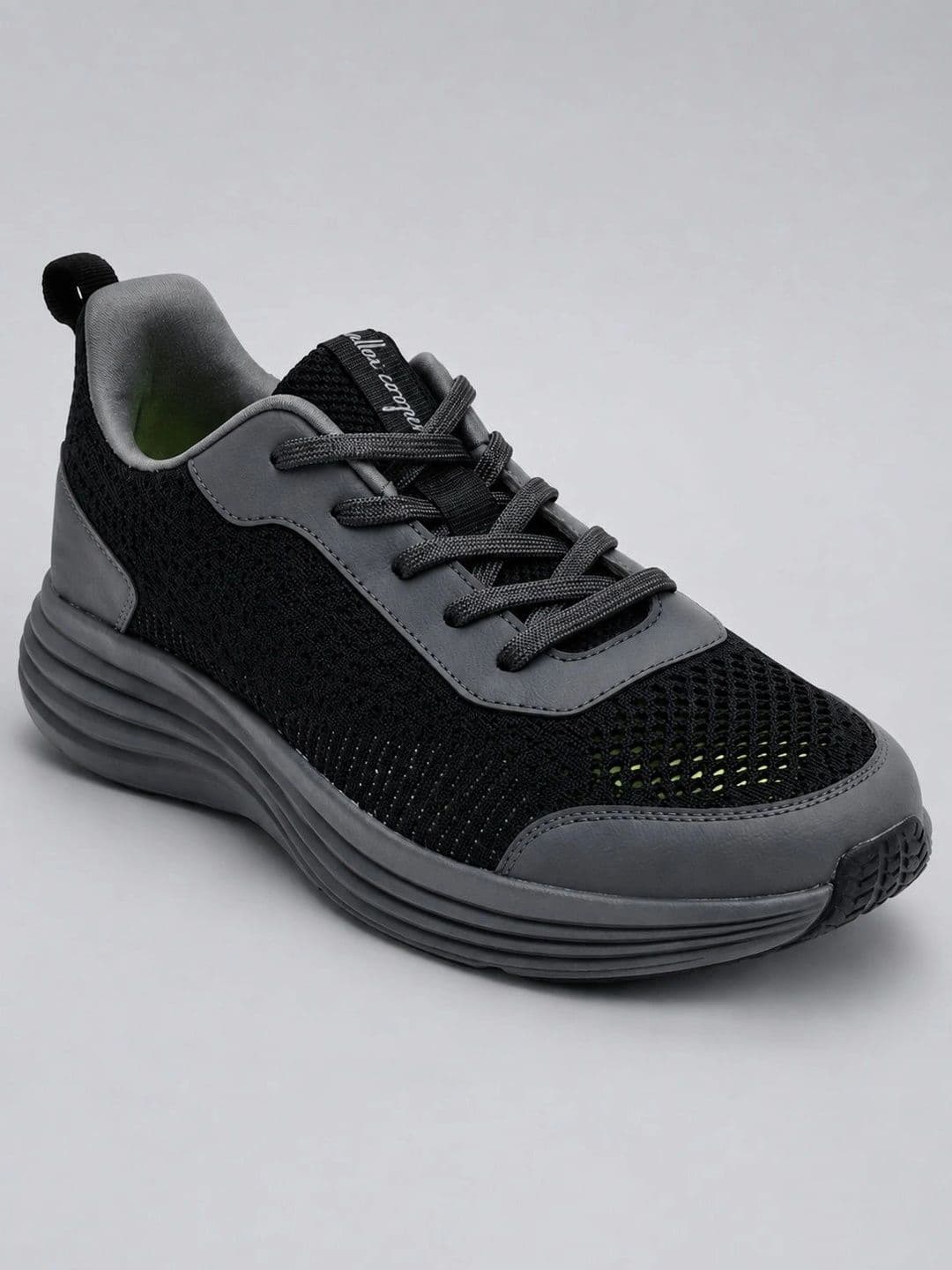 Allen Cooper Men Mesh Walking Non-Marking Shoes thumbnail 4