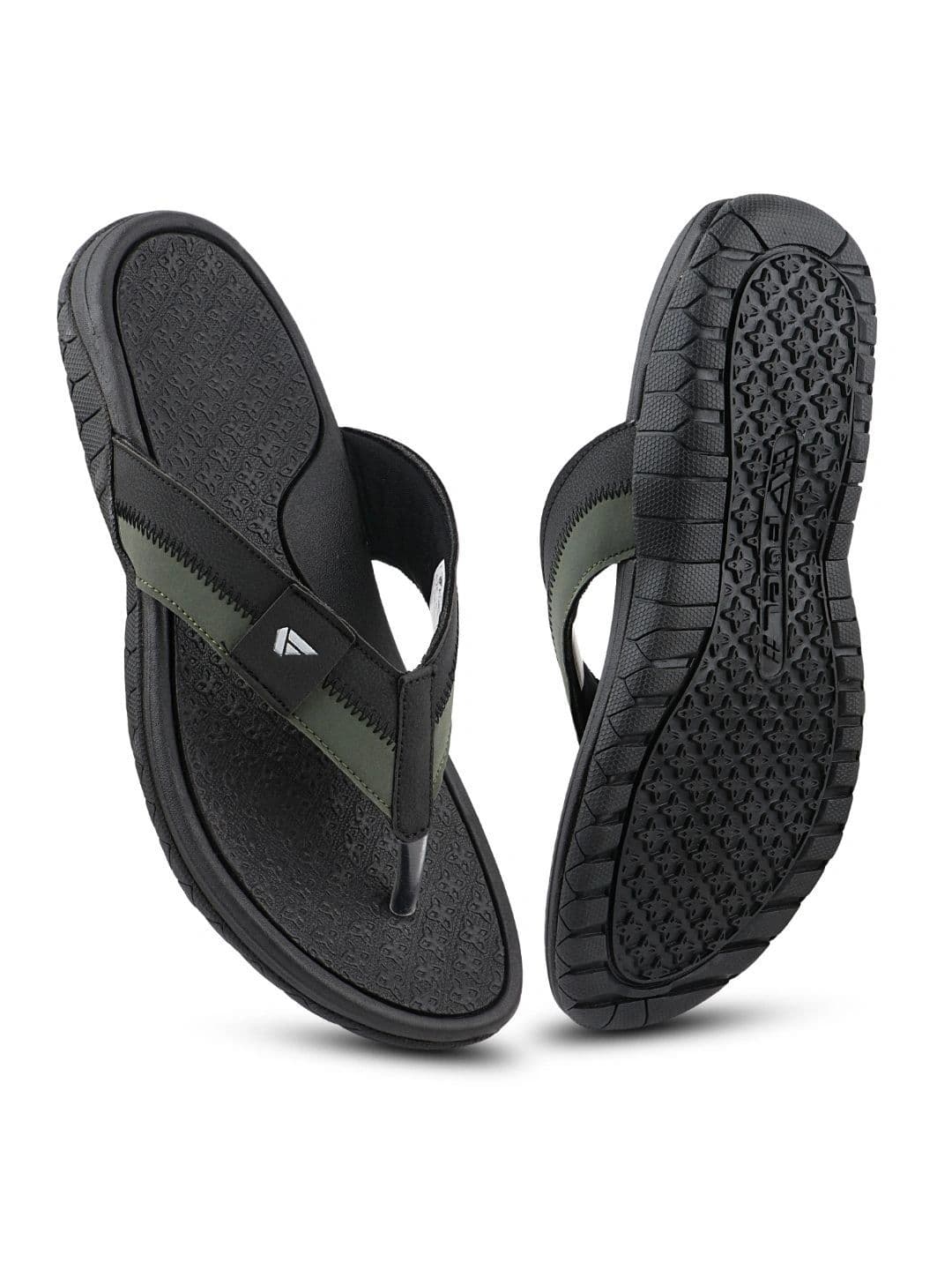 FUEL Men Colourblocked Thong Flip-Flops thumbnail 2