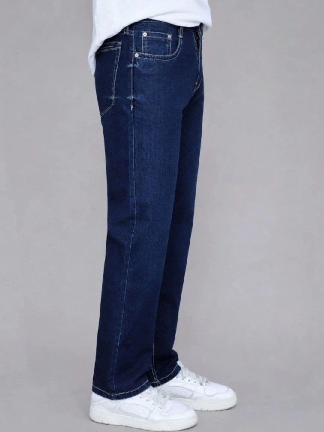 Moda Rapido Men Straight Fit Mid-Rise Light Fade Jeans thumbnail 4