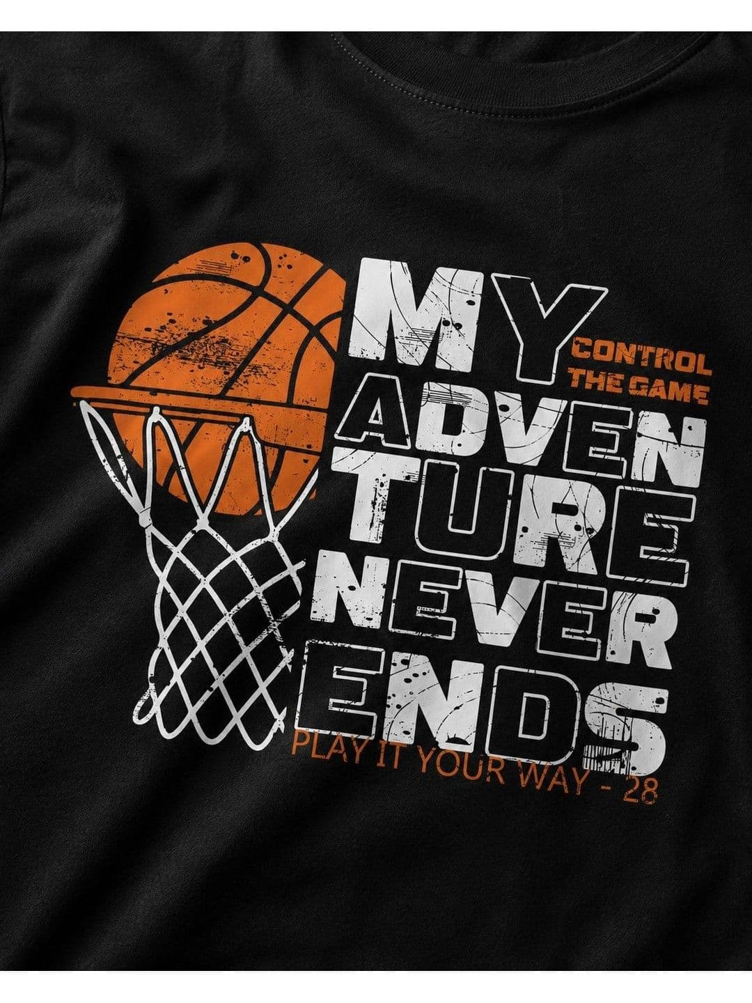 My Adventure Neverends Men Printed T-shirt thumbnail 2