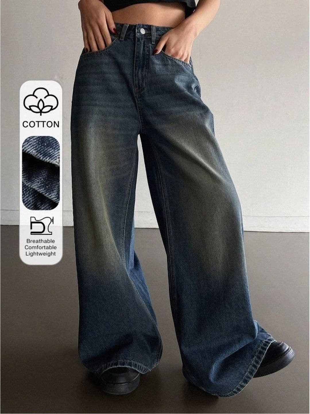 Encrypt Women High-Rise Light Fade Jeans - view 1