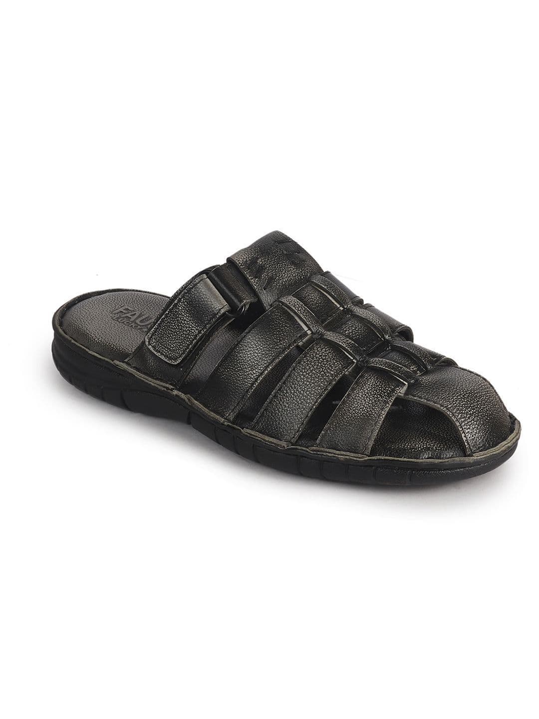 FAUSTO Men Leather Fisherman Sandals thumbnail 6