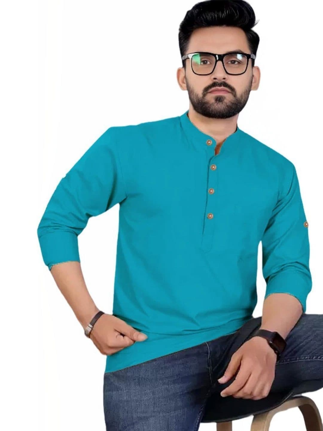 Amrit Trending Men Kurta thumbnail 4