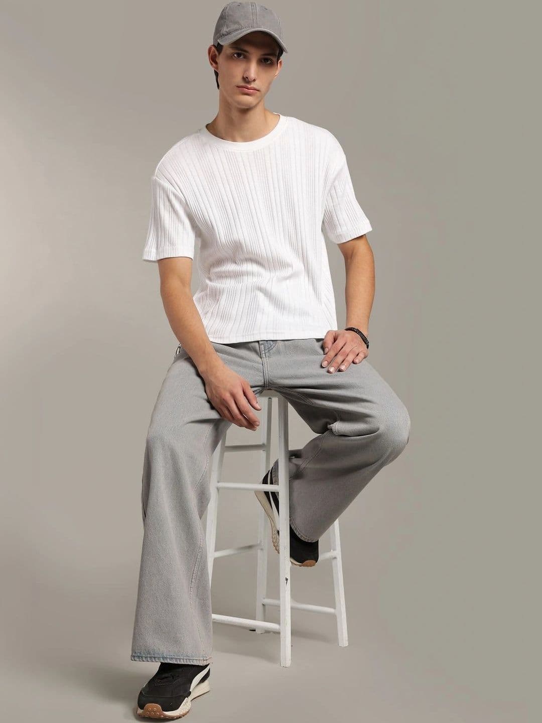 FOUL CHILD Men Wide Leg High-Rise Jeans thumbnail 5