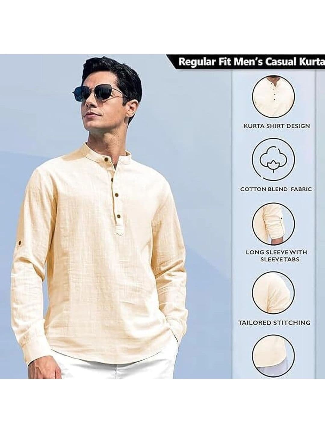 Amrit Trending Men Kurta thumbnail 3