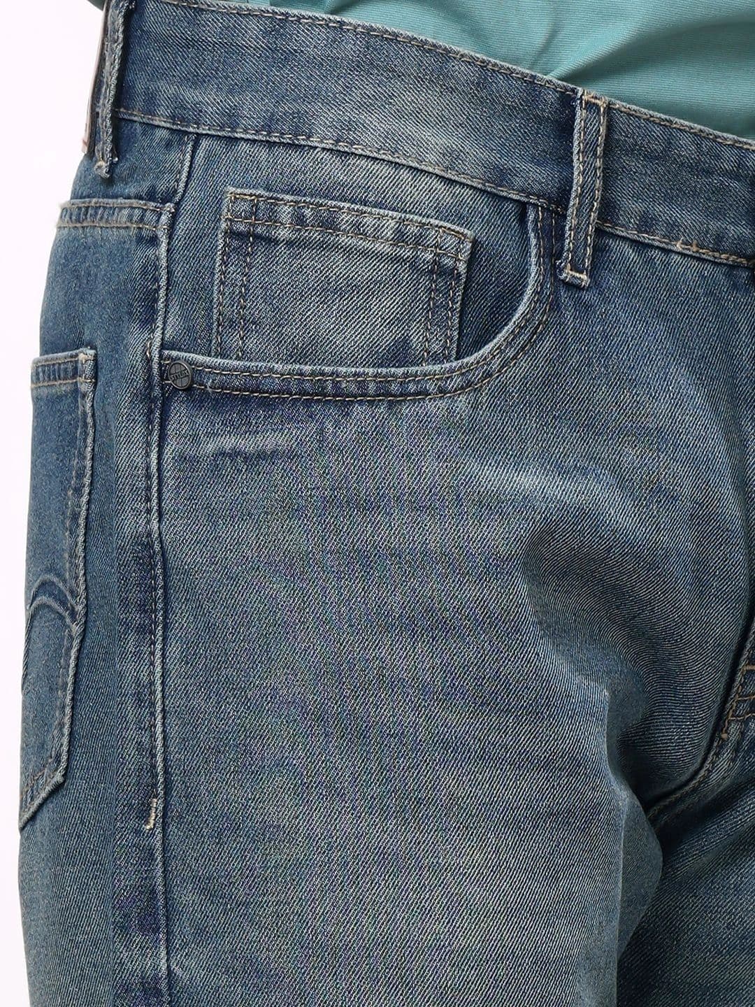 Stylox Men's Baggy Fit Non-Stretchable Mid-Rise Denim Jeans thumbnail 6