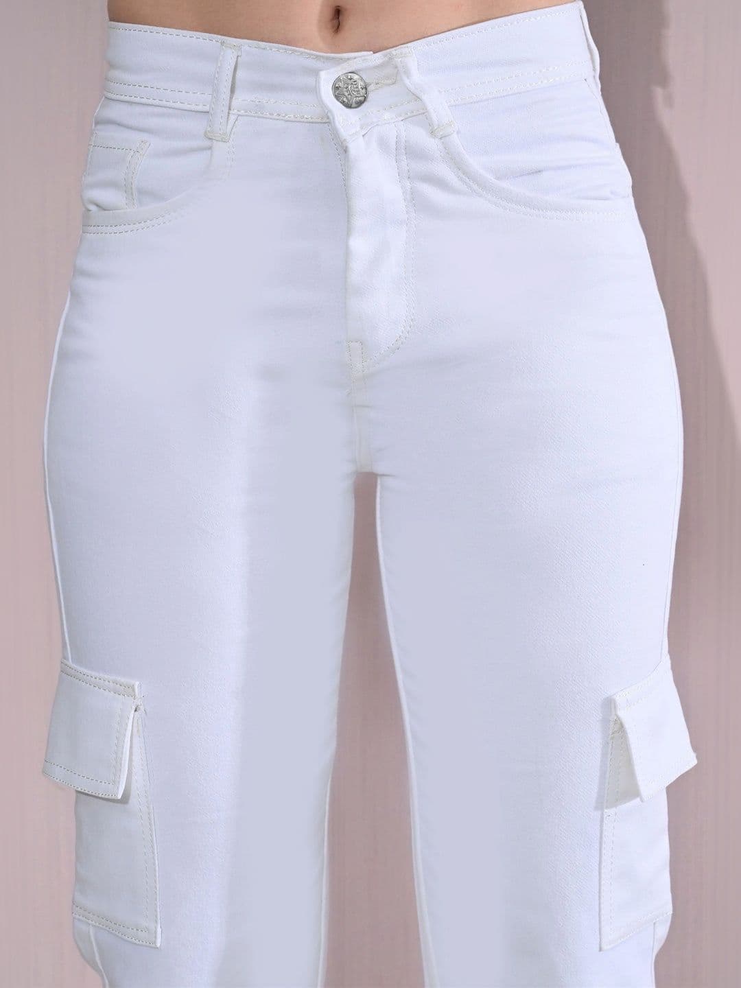 Mast & Harbour Women Classic Regular Fit Mid-Rise Stretchable Jeans thumbnail 4