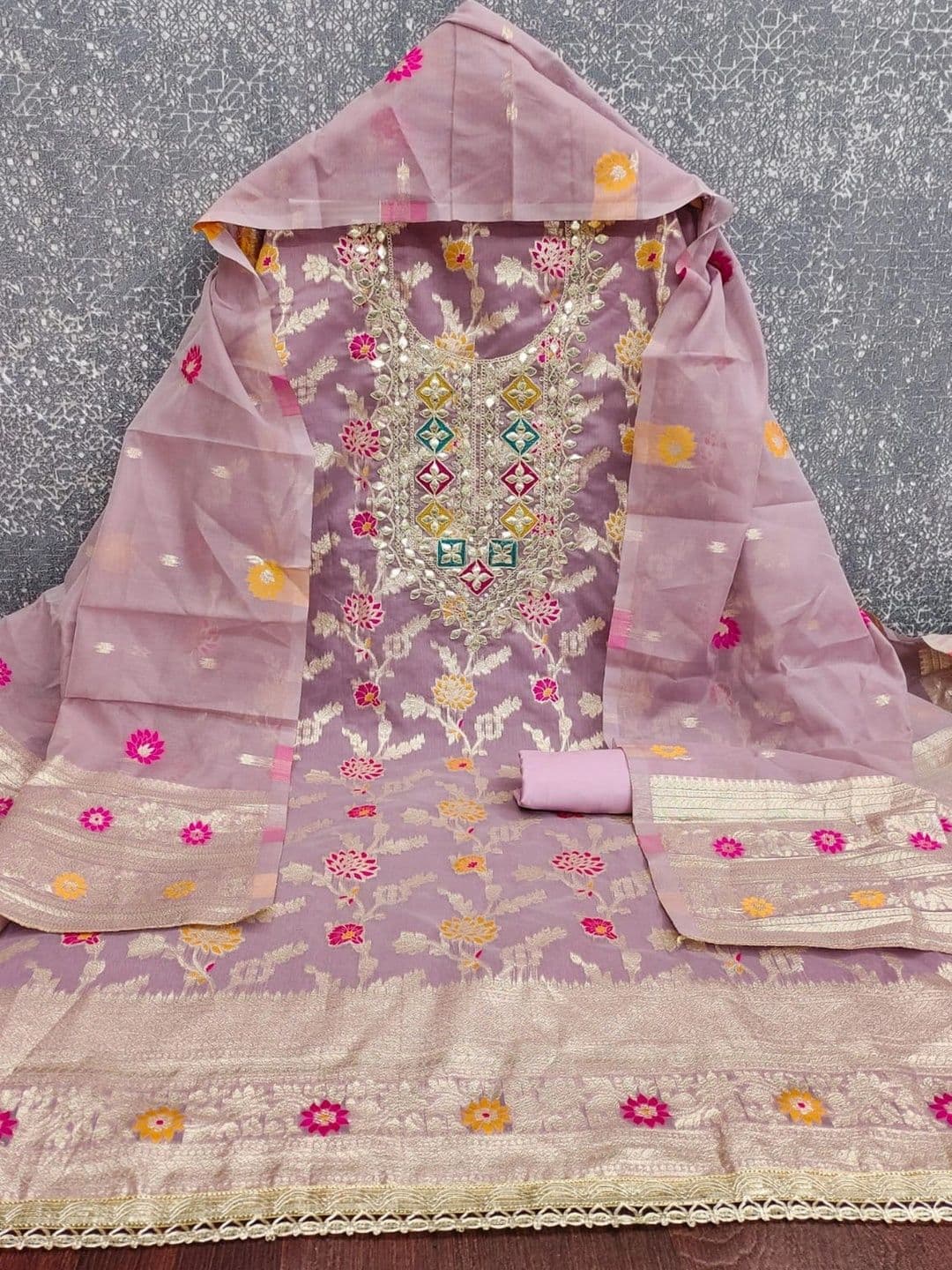 TAVAS Unstitched Dress Material thumbnail 3
