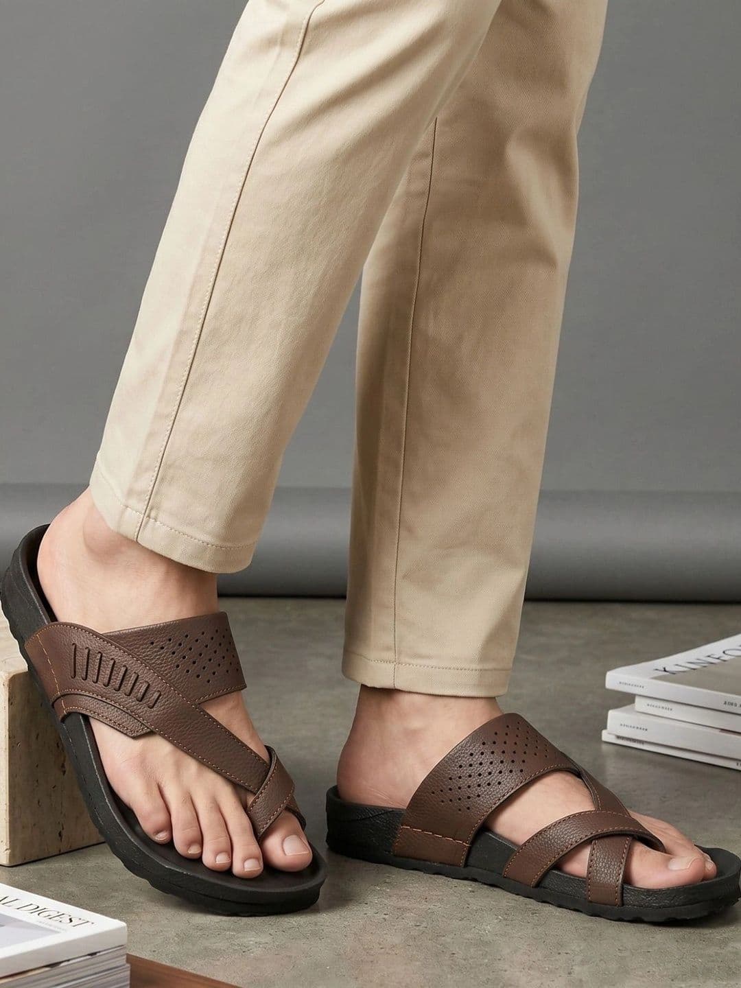 BINUTOP Men Comfort Sandals thumbnail 3