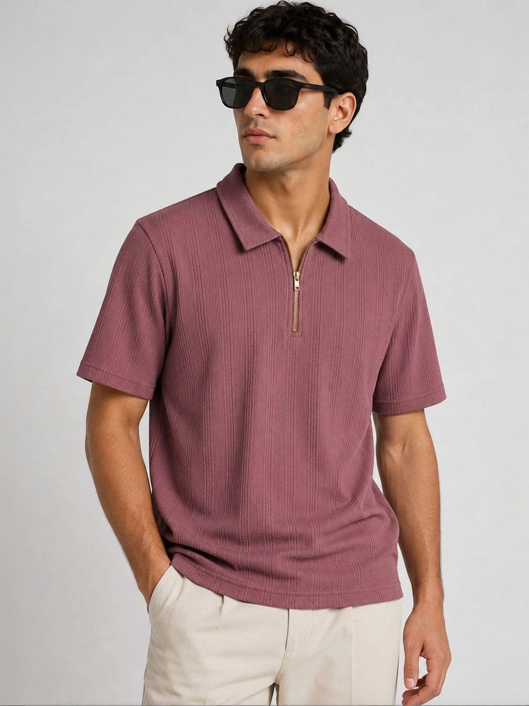 Metronaut Men Polo Collar T-shirt - view 1