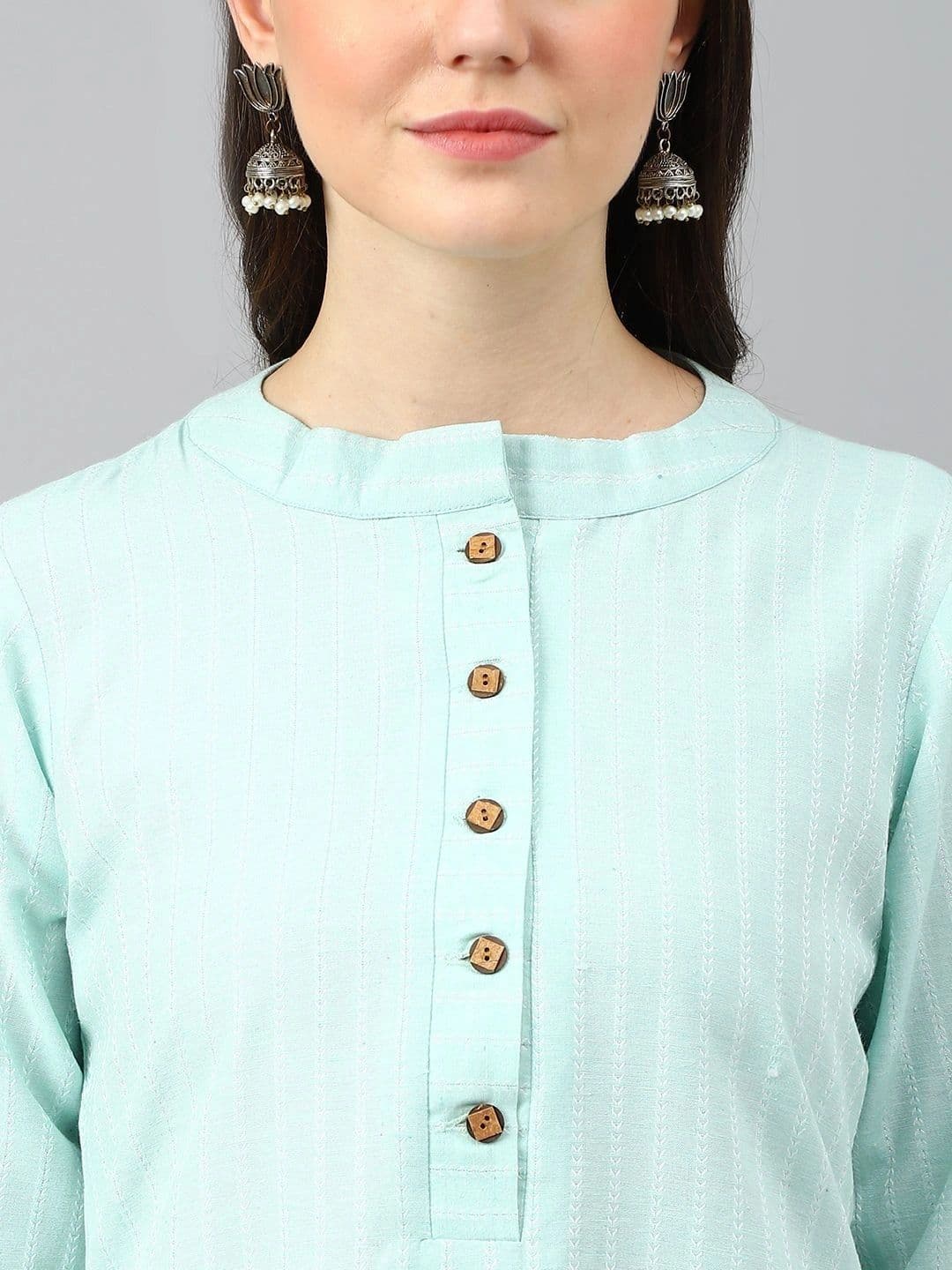 Anouk X fwd Women Striped Kurta thumbnail 3