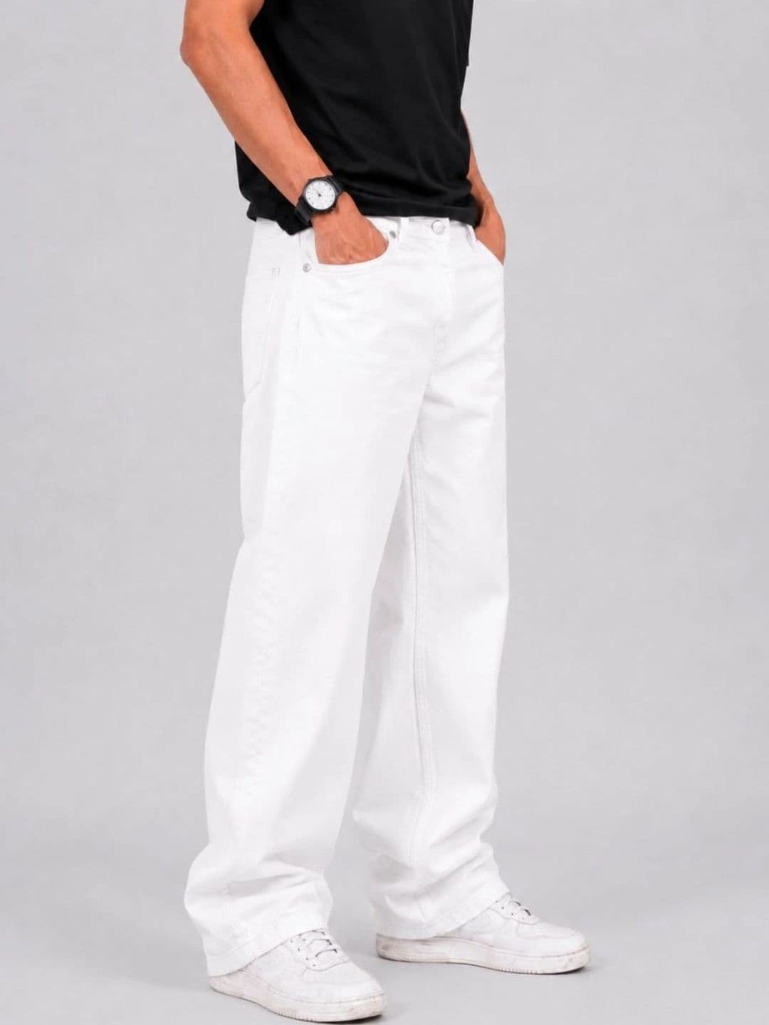 MQ Denim Men Straight Fit Mid-Rise Jeans thumbnail 2