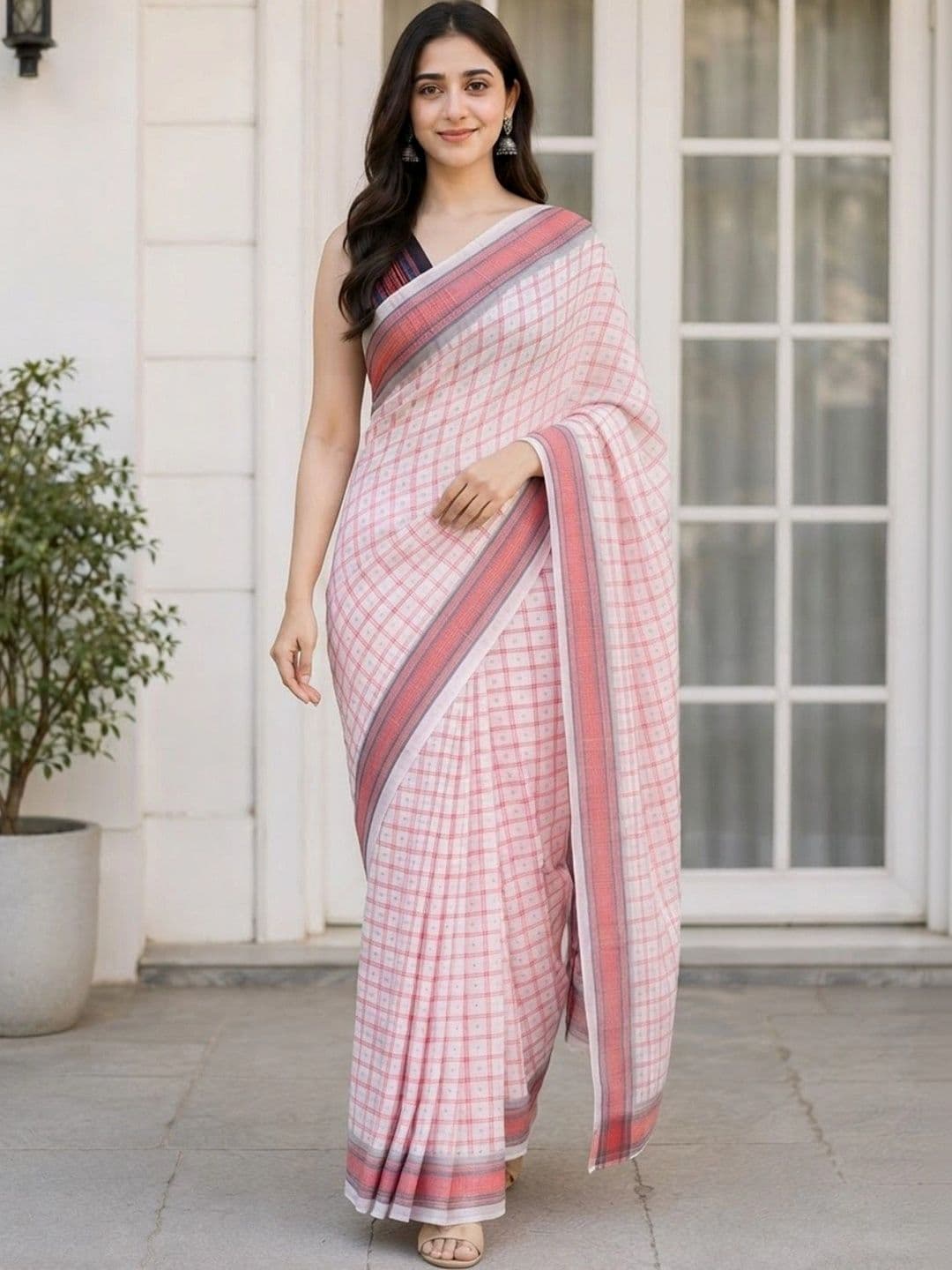 Saatika Chanderi Saree thumbnail 5