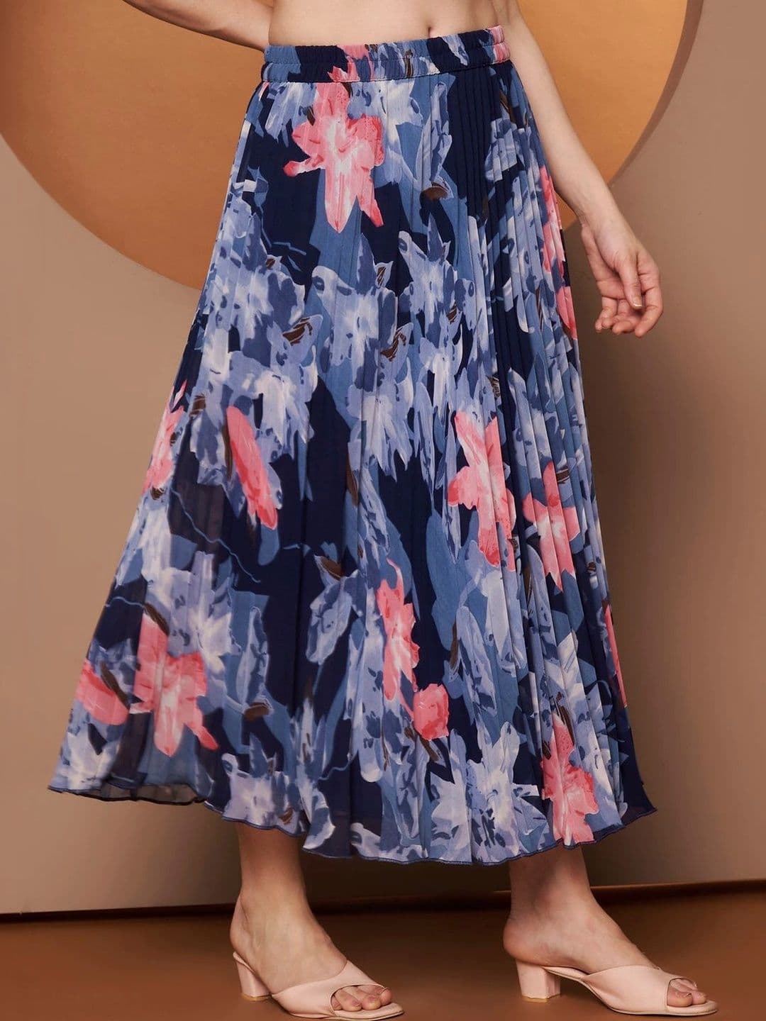 CORSICA Women Floral Midi Flared Skirt thumbnail 6