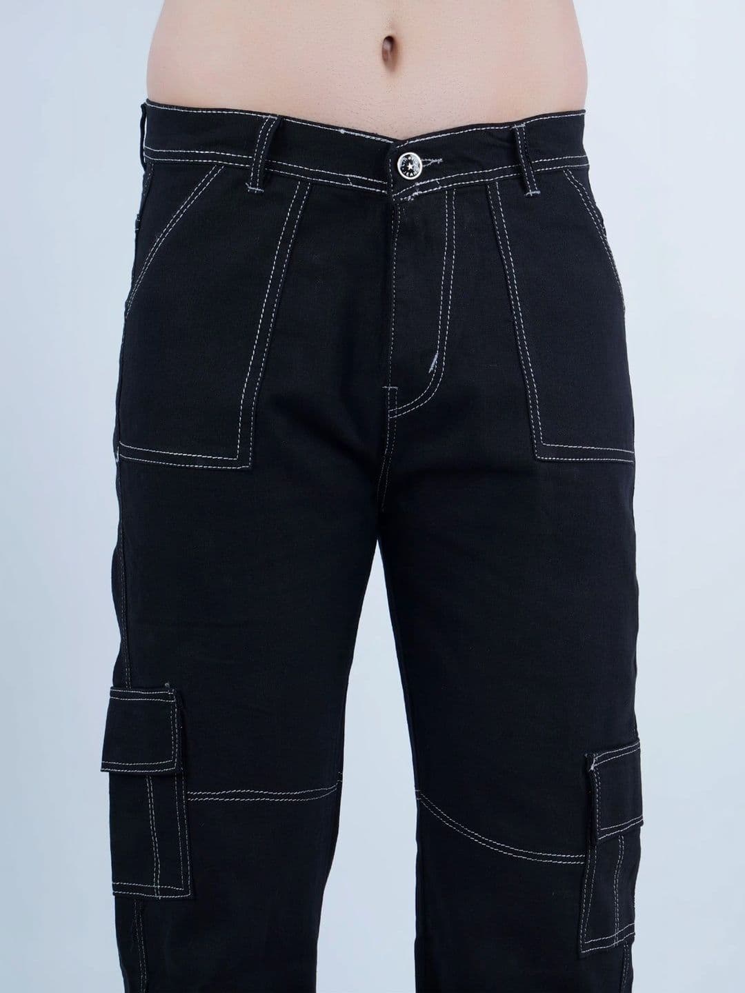 Metronaut Men Classic Relaxed Fit Mid-Rise Stretchable Jeans thumbnail 4