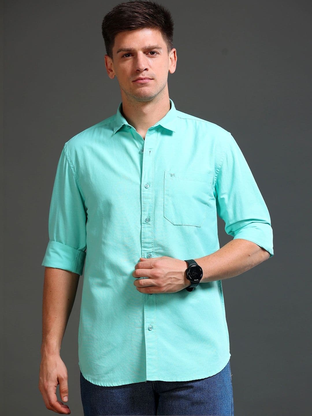 TOM MACKLER Men Classic Slim Fit Casual Shirt thumbnail 2