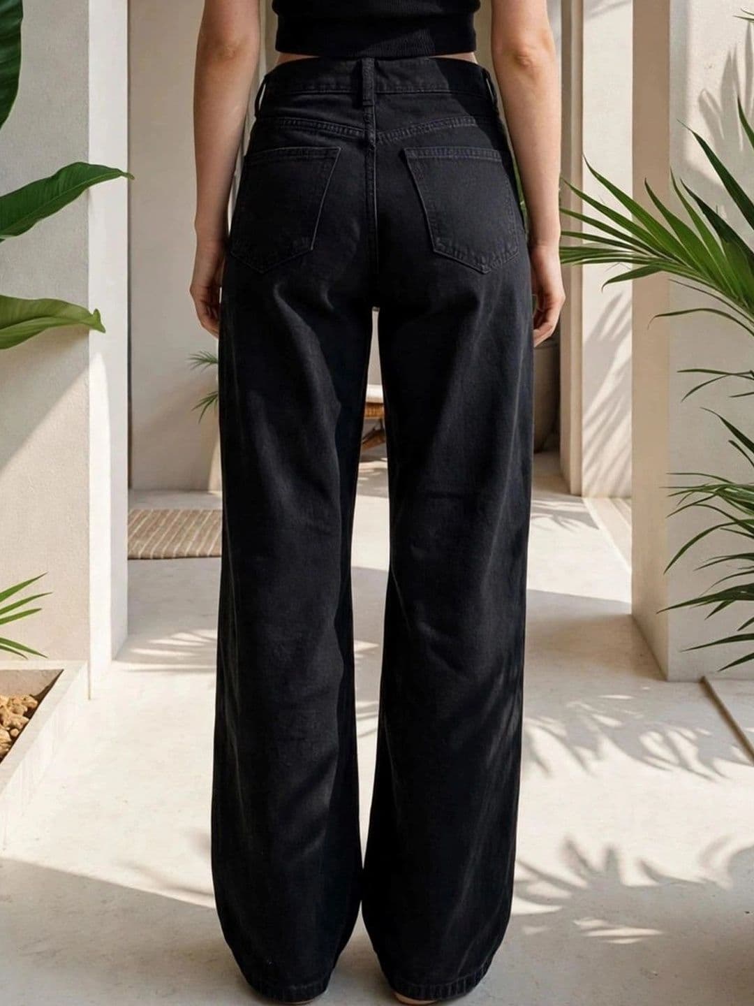Mast & Harbour Women Classic Relaxed Fit Mid-Rise Highly Distressed Stretchable Jeans thumbnail 5