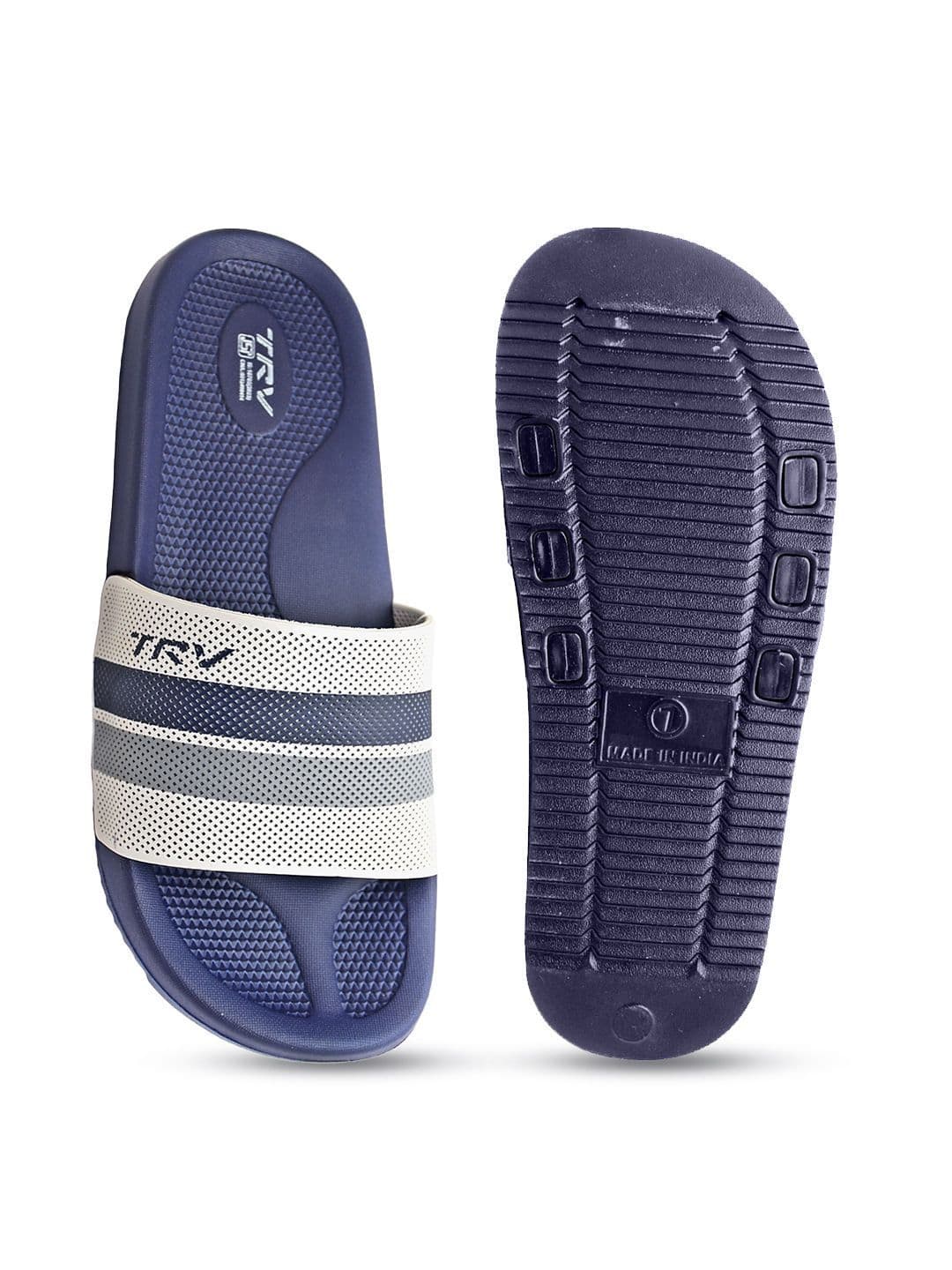 TRV Men Striped Sliders thumbnail 5