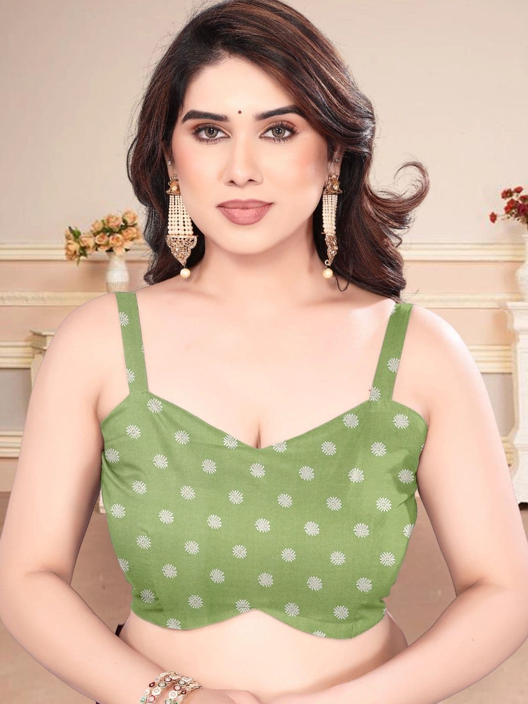 BOLOKA Poly Georgette Designer Saree thumbnail 5