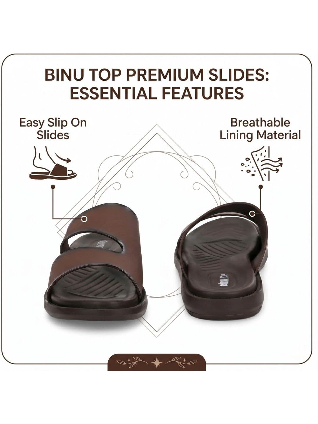 BINUTOP Men Comfort Sandals thumbnail 6