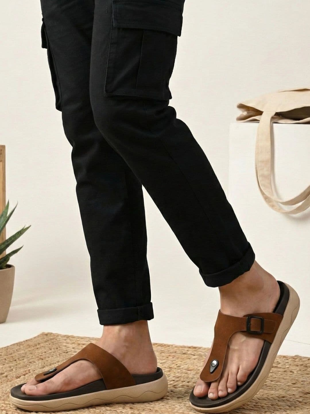 BINUTOP Men Comfort Sandals thumbnail 3