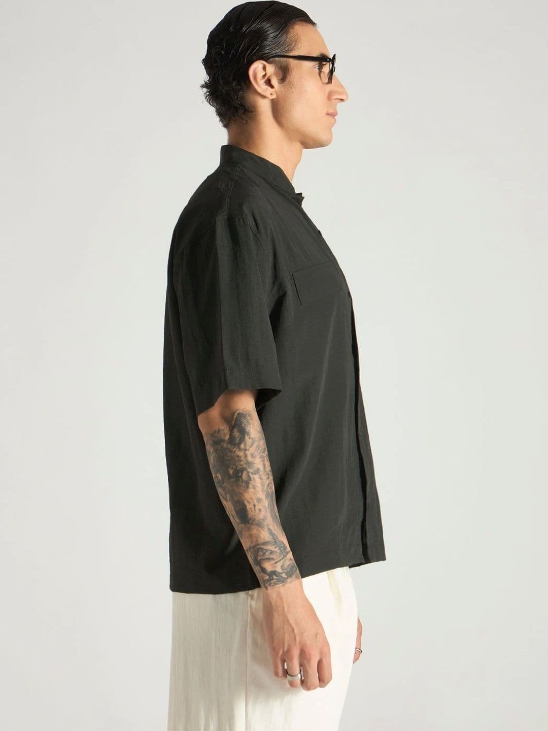 UNITED DENIM Men Premium Boxy Casual Shirt thumbnail 3