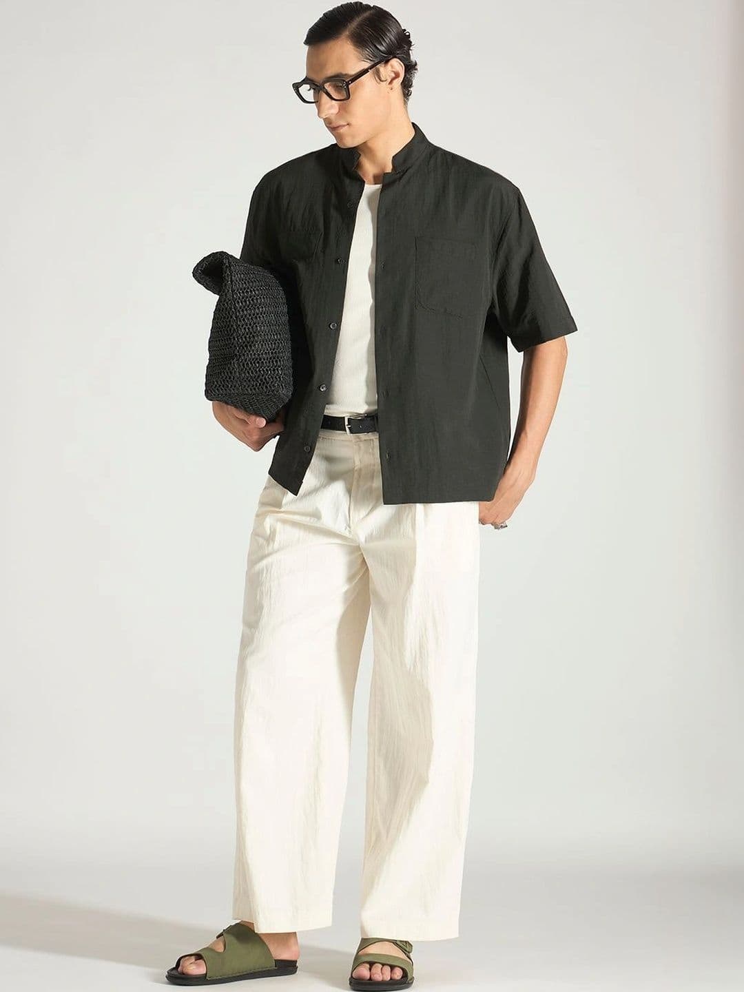 UNITED DENIM Men Premium Boxy Casual Shirt thumbnail 6