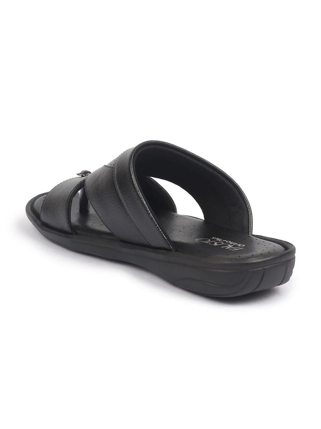 FAUSTO Men PU Comfort Slip-On Sandals thumbnail 7