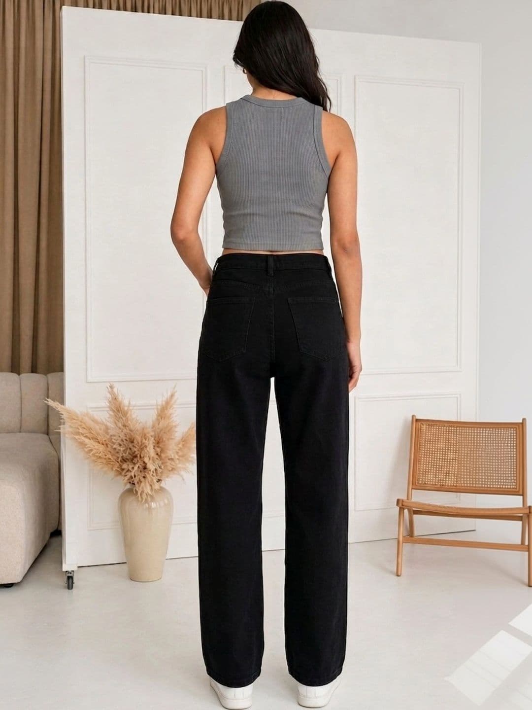 DressBerry Women Classic Relaxed Fit Mid-Rise Stretchable Jeans thumbnail 5