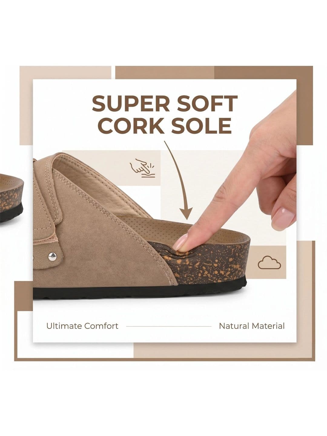 BINUTOP Men Comfort Sandals thumbnail 3