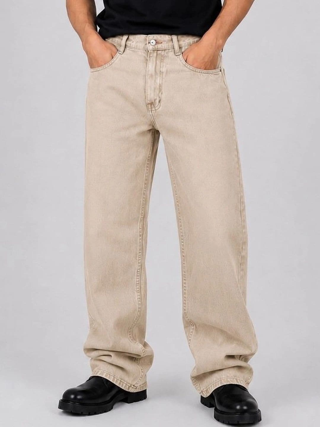 MQ Denim Men Straight Fit Mid-Rise Jeans - view 1