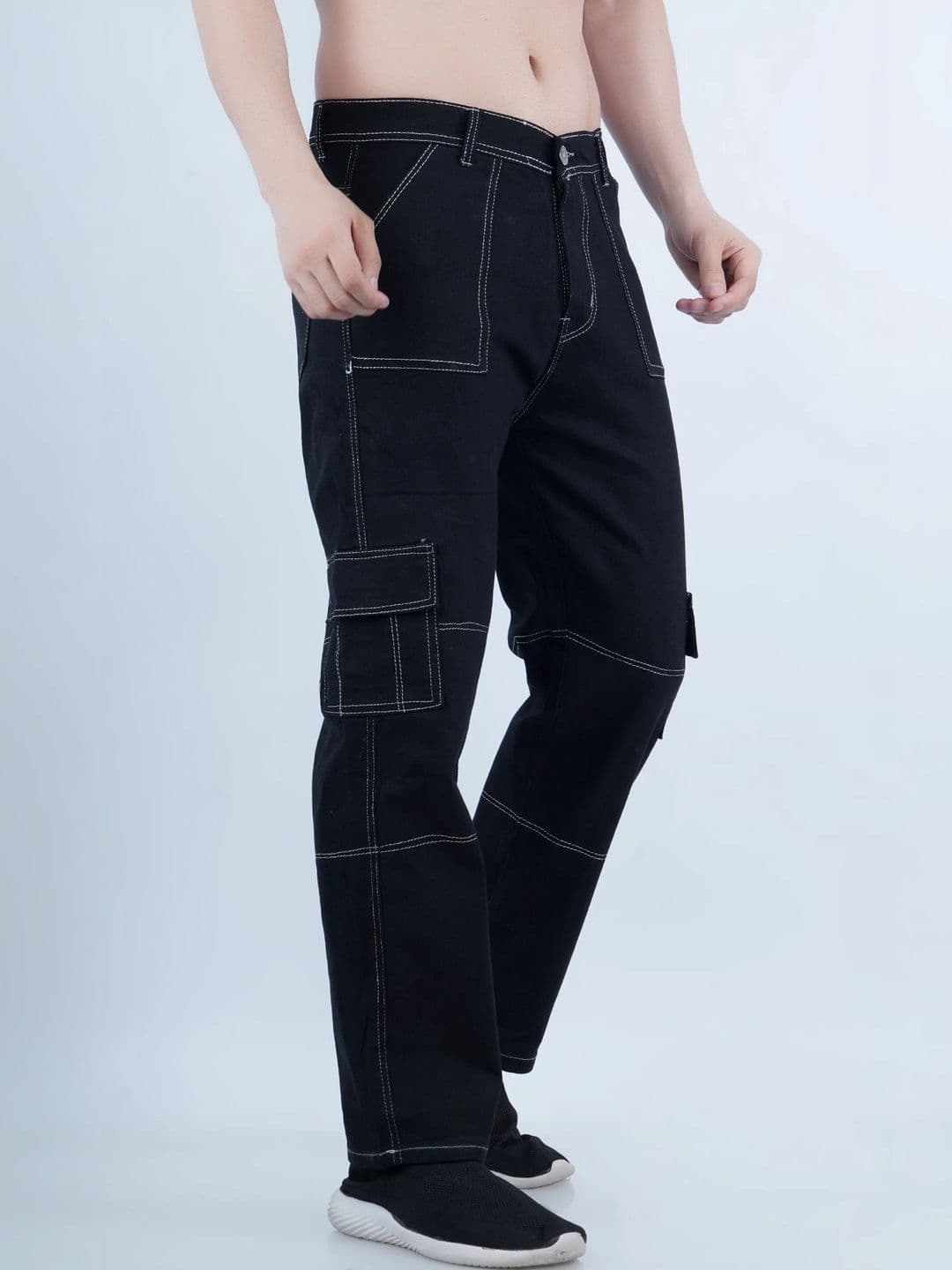 Metronaut Men Classic Relaxed Fit Mid-Rise Stretchable Jeans thumbnail 4