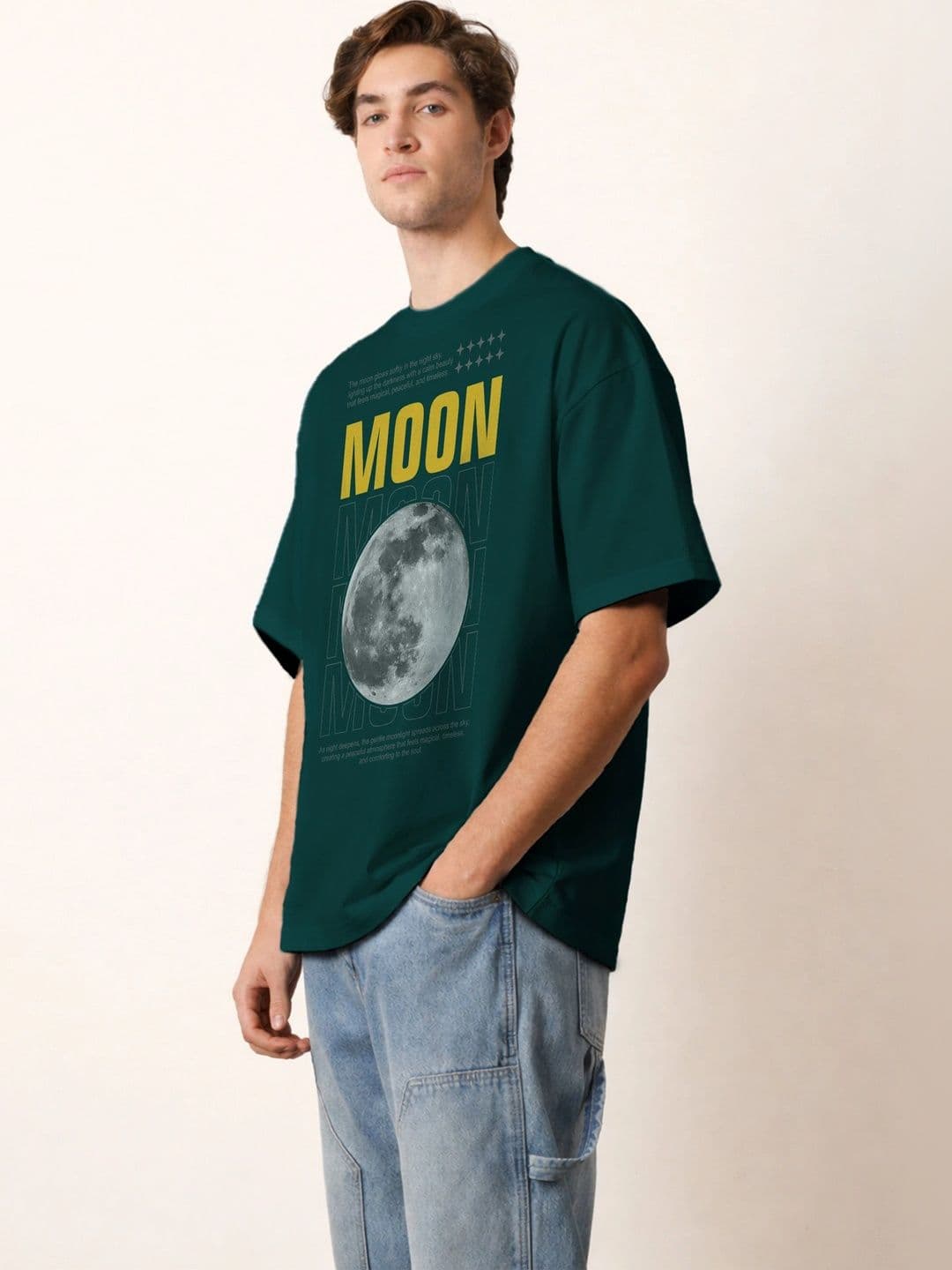 Moda rapido X TOGS & TERRE Men Printed Organic Cotton Blend T-shirt thumbnail 4