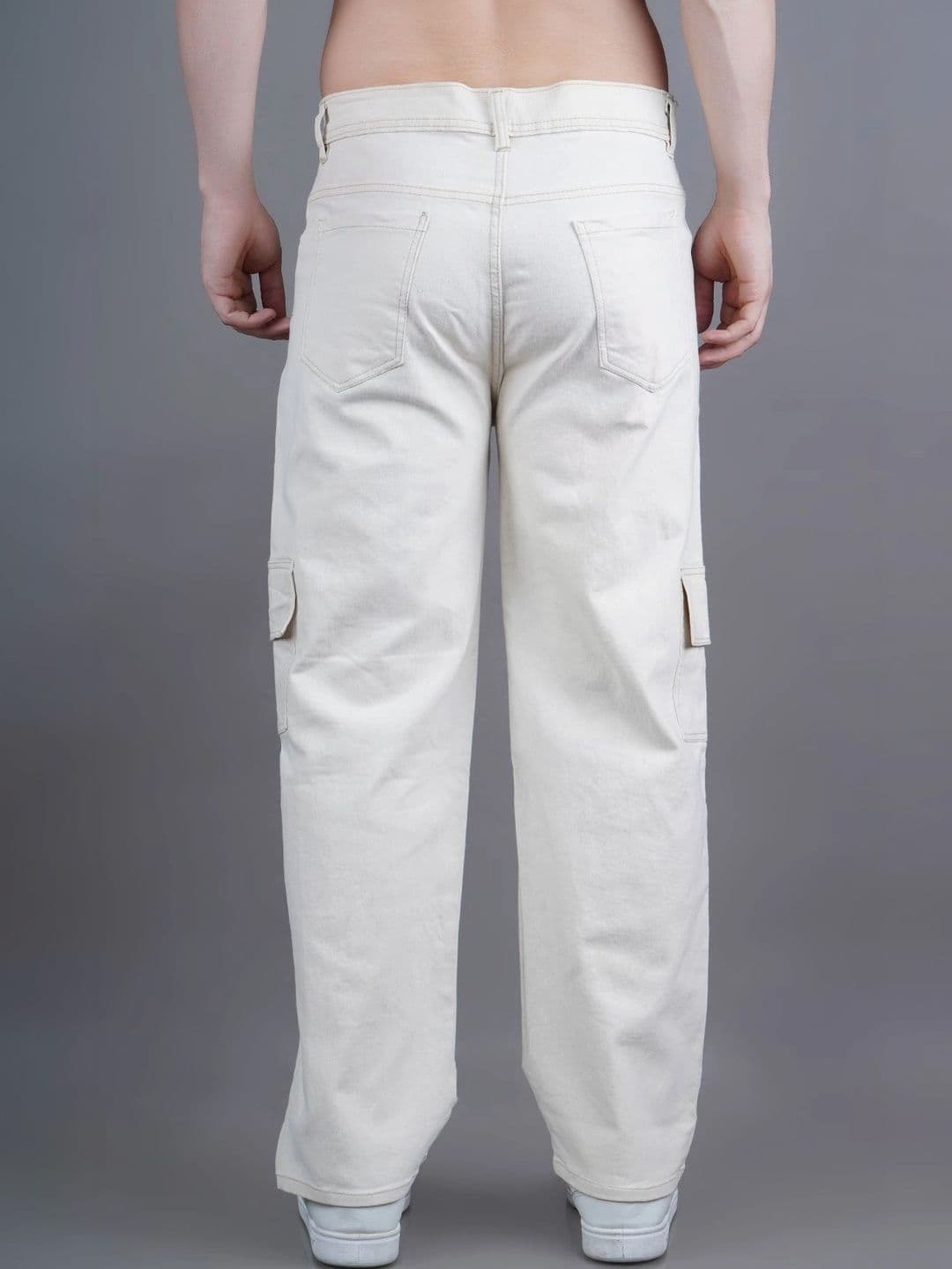 Metronaut Men Classic Relaxed Fit Mid-Rise Stretchable Jeans thumbnail 4