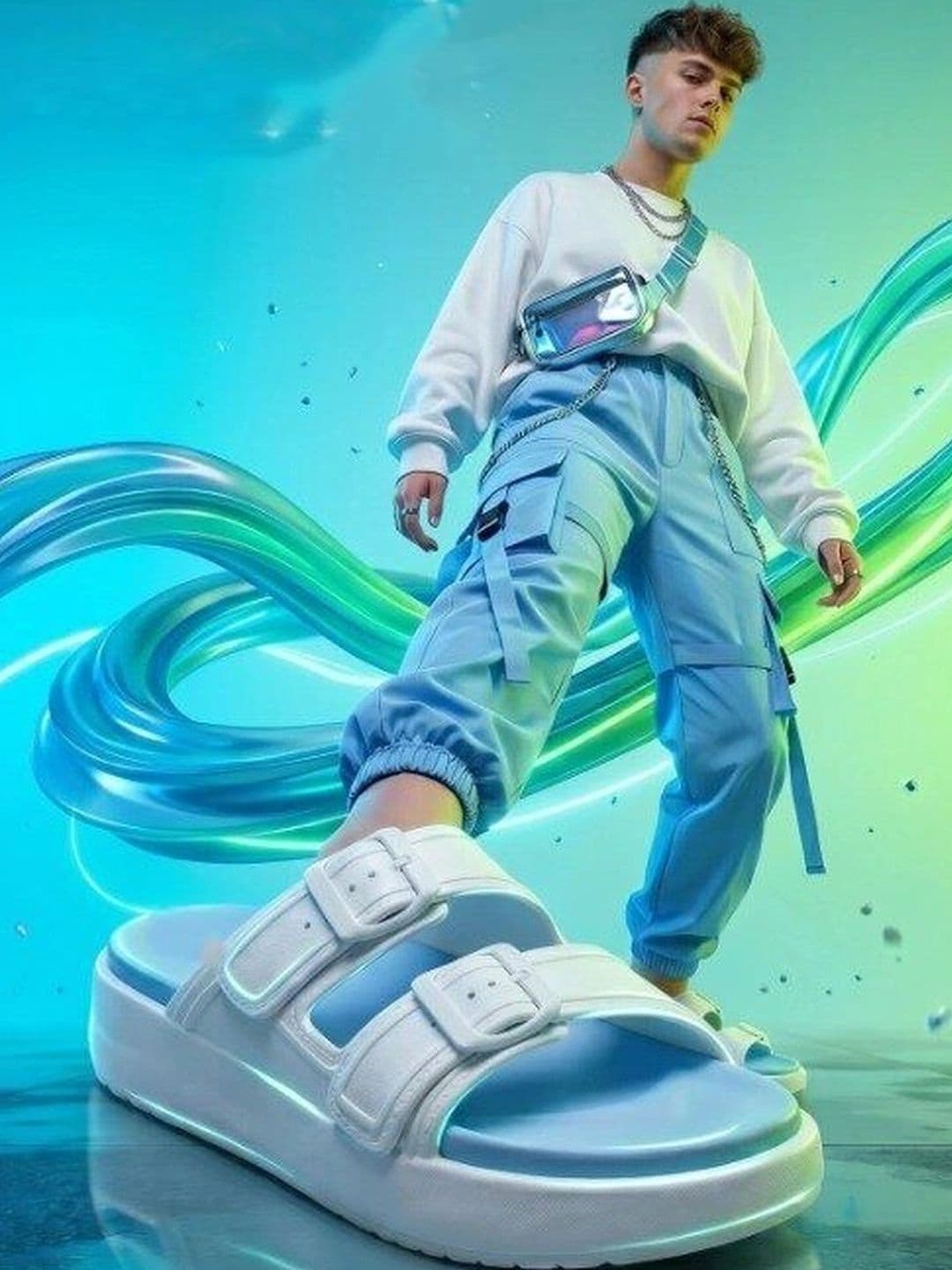 Roadster Men Comfort Sandals thumbnail 2