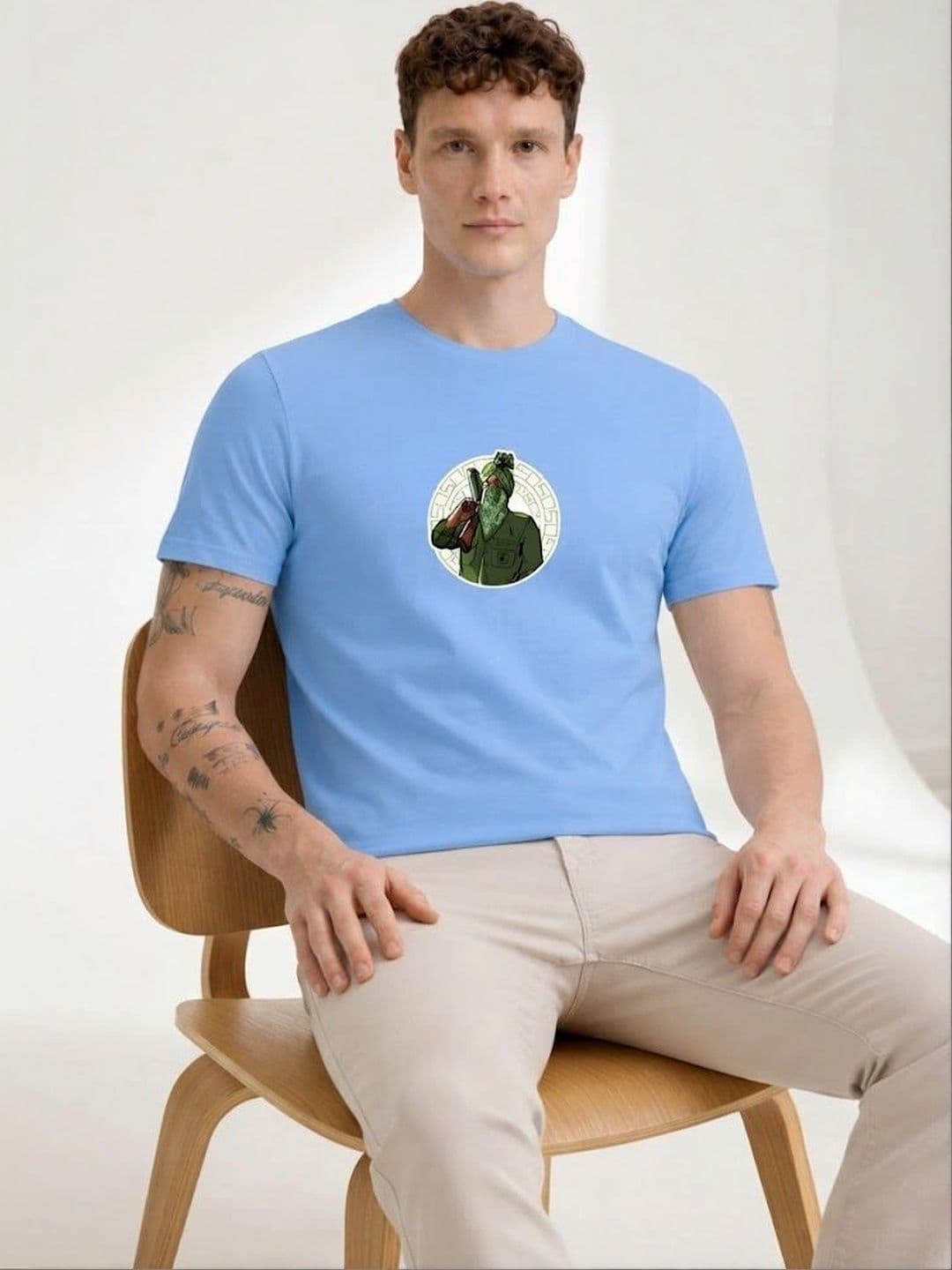 BAESD Men Printed T-shirt thumbnail 3
