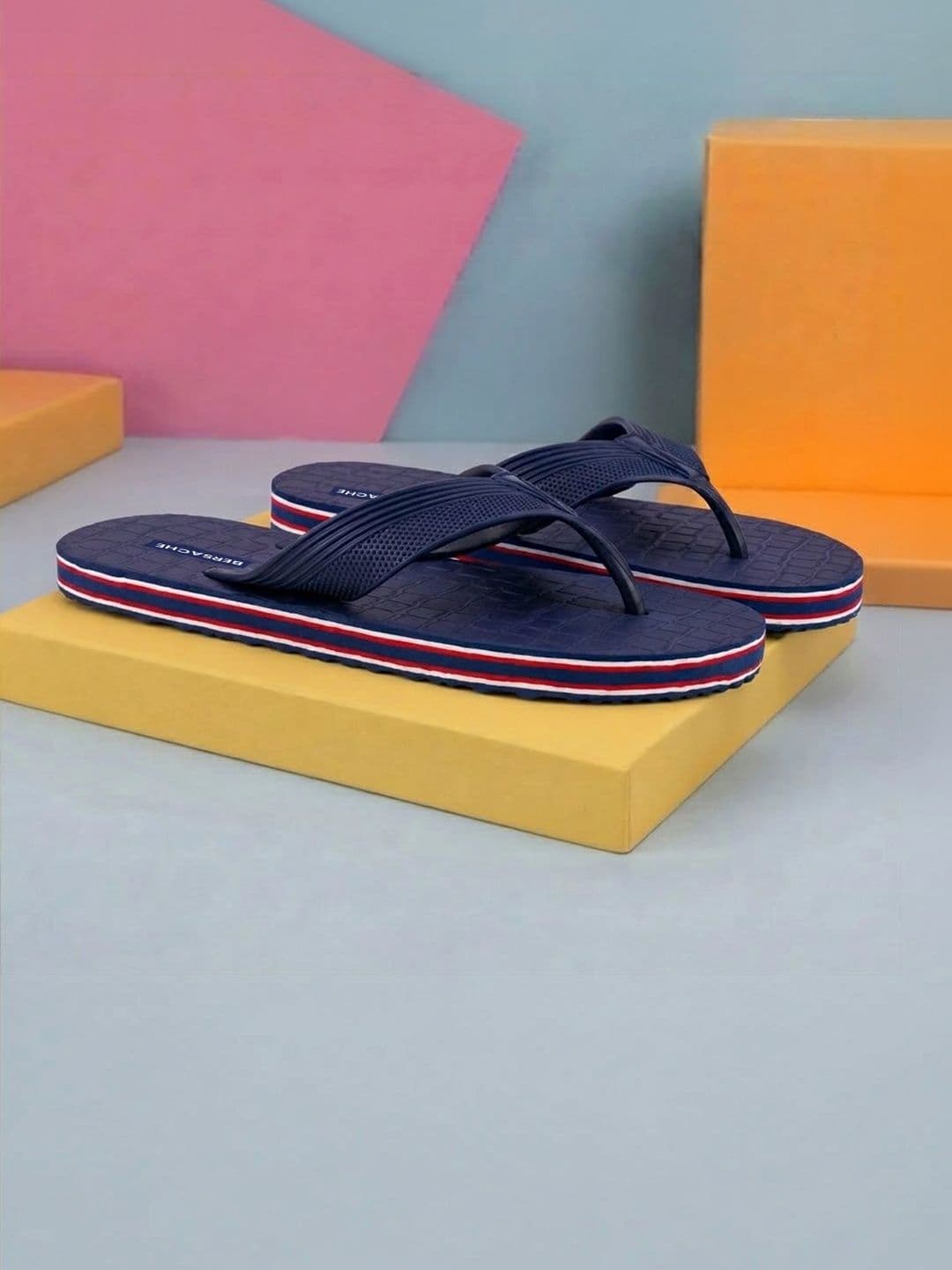 BERSACHE Men Thong Flip-Flops - view 1