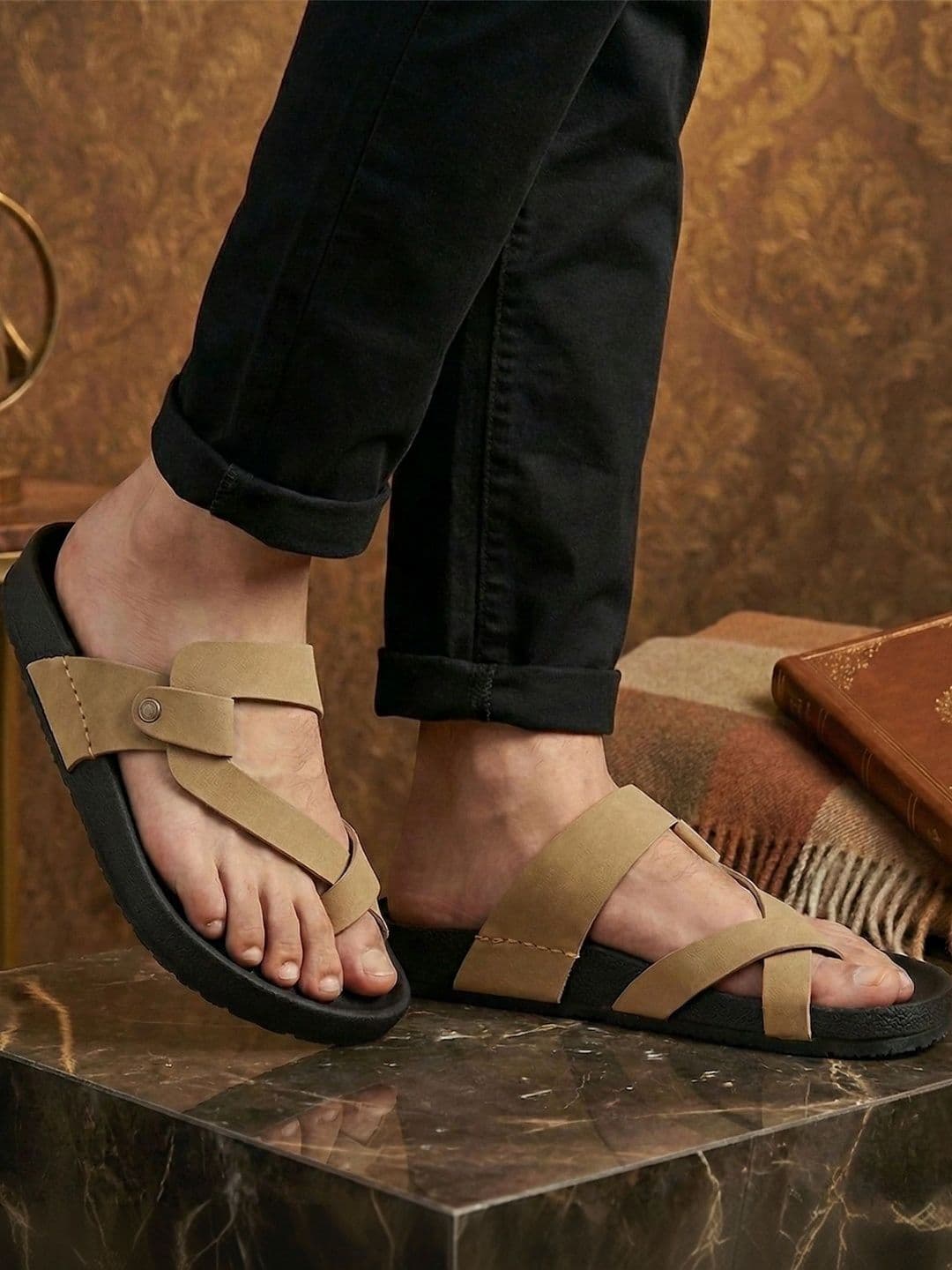 BINUTOP Men Comfort Sandals thumbnail 4