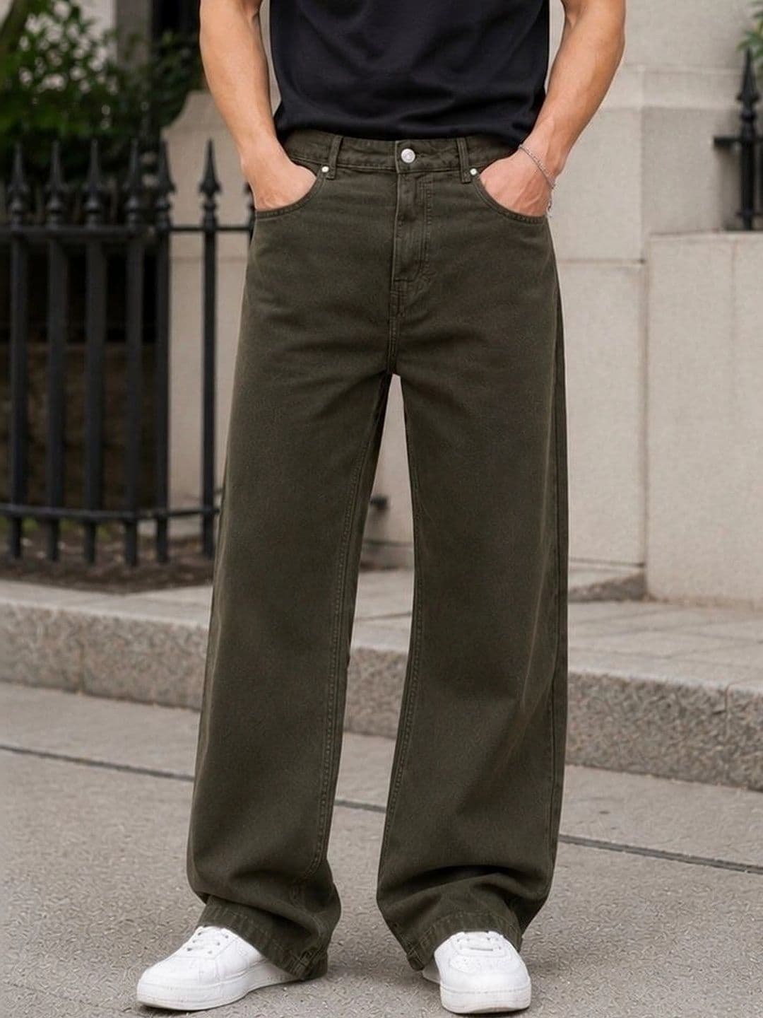 MQ Denim Men Straight Fit Mid-Rise Jeans - view 1