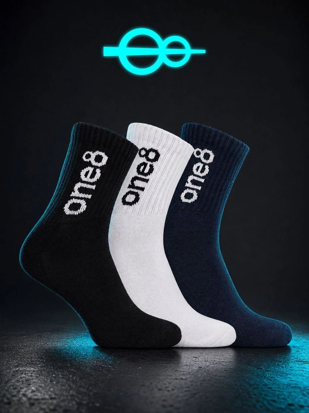 One8 Men Cotton Above Ankle Socks - view 1
