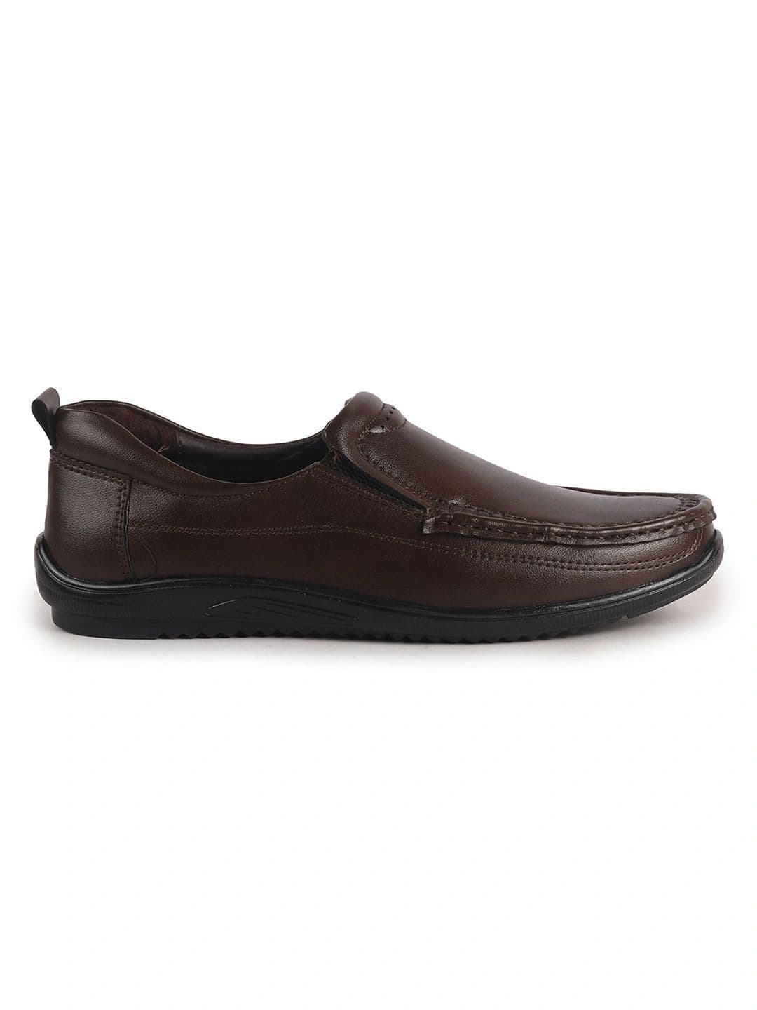 FAUSTO Men PU Round Toe  Loafers Formal Shoes thumbnail 3