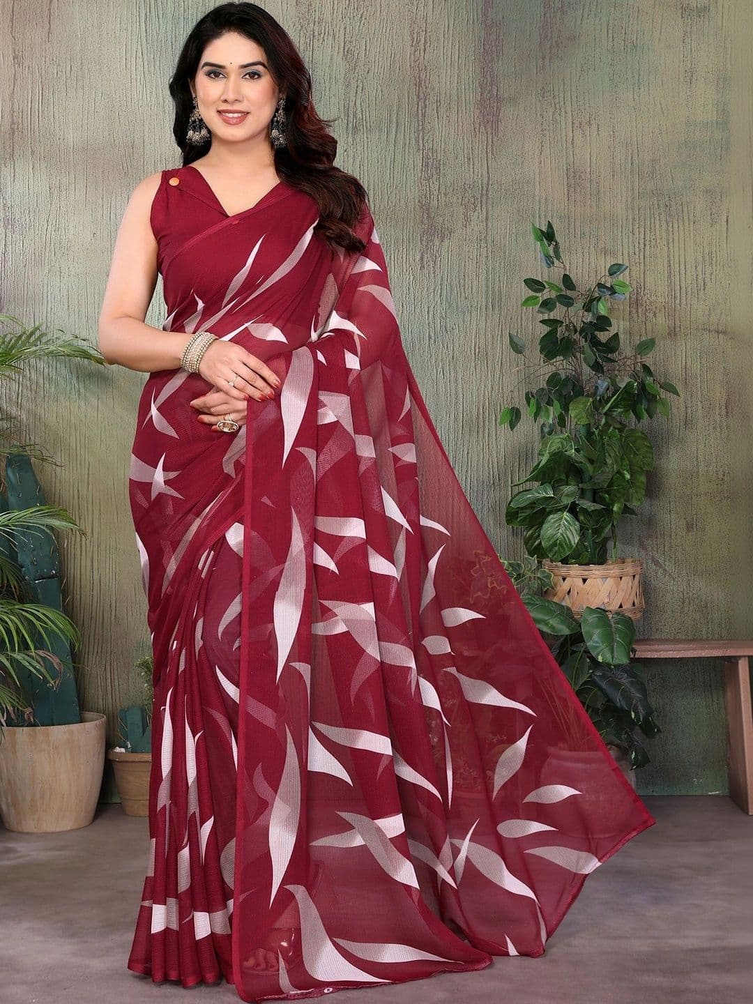 ANIRAV Pure Georgette Saree - view 1