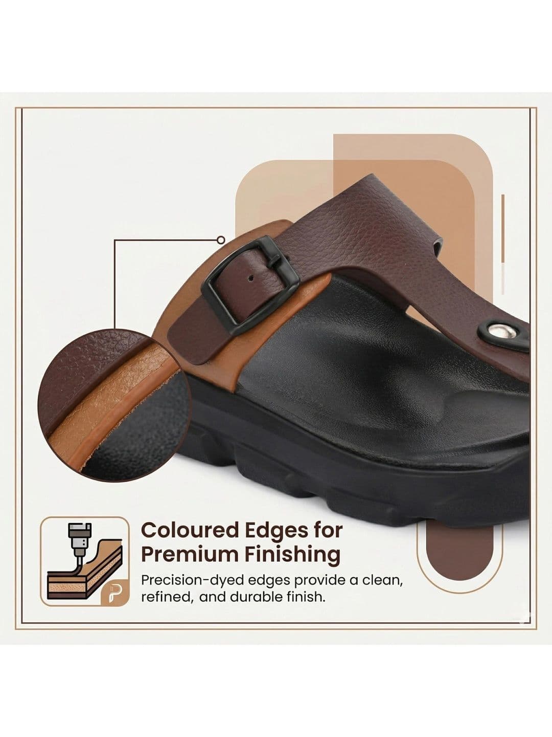BINUTOP Men Comfort Sandals thumbnail 5