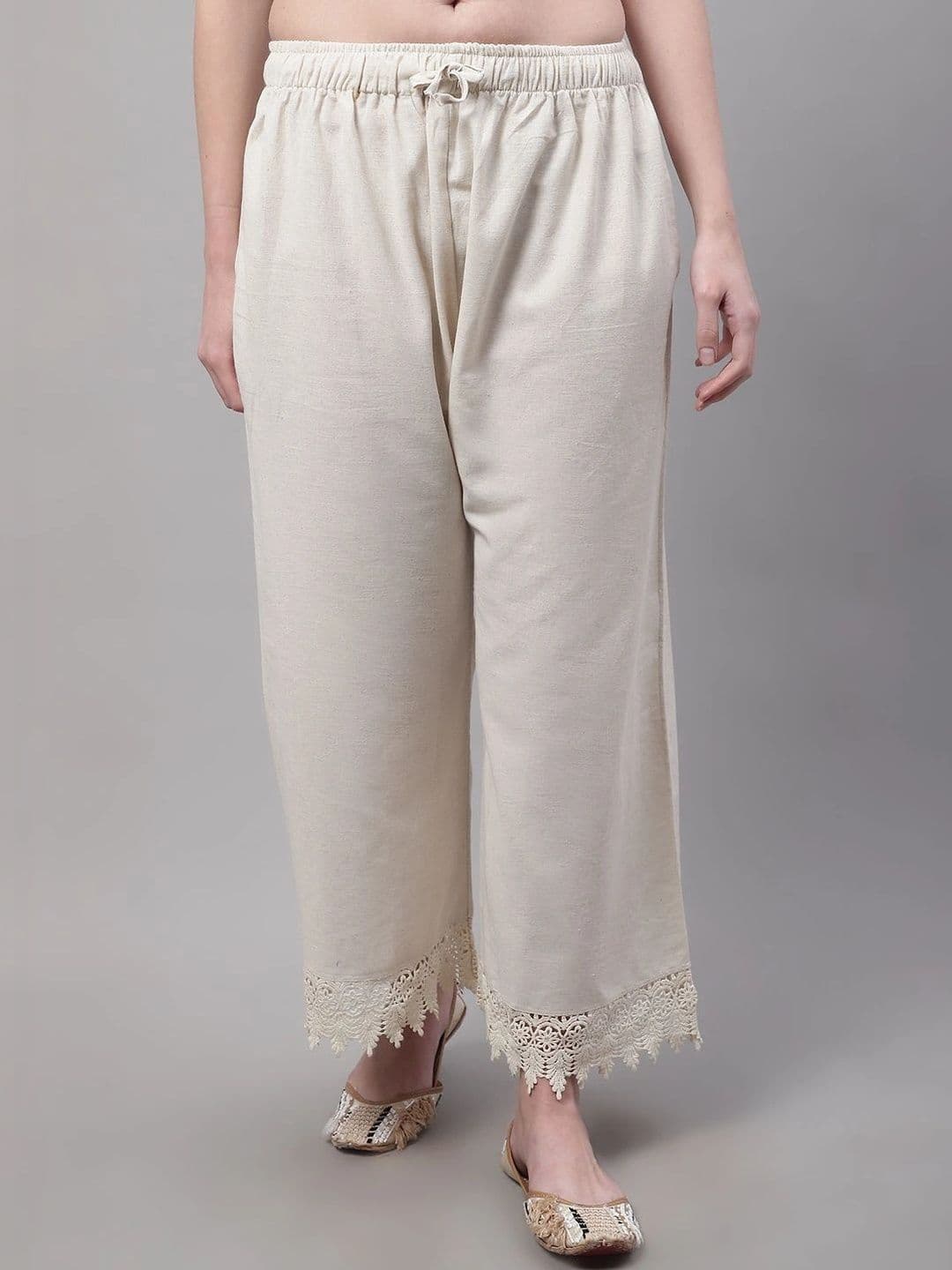 KALINI Women Embellished Ethnic Palazzos - view 1