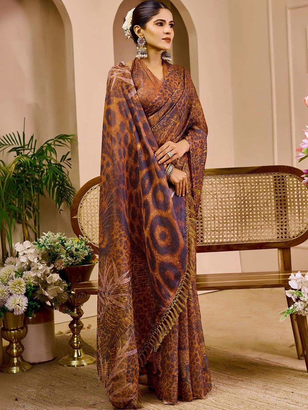 SAIYAMORI Pure Cotton Saree thumbnail 4